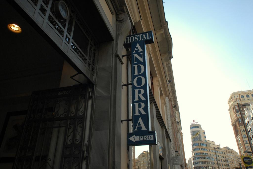 Hostal Andorra Madri Exterior foto
